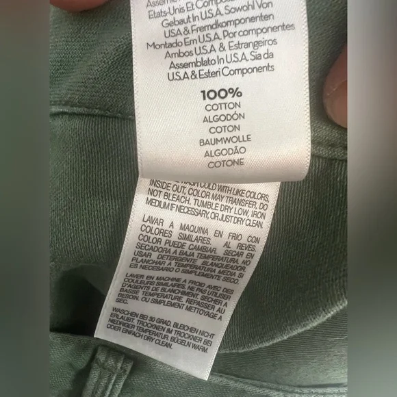 NWOT Mother The Patch Pocket Private Ankle High-waisted Cargo Pants Sz 25 - Picture 5 of 12